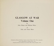 Cover of: Glasgow at war by [compiled] by John Hume and Michael Moss.