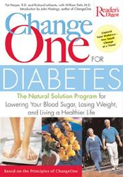 Cover of: ChangeOne for Diabetes