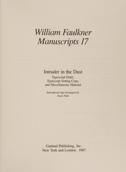 Cover of: Intruder in the dust by William Faulkner