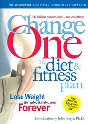 Cover of: Change One Diet and Fitness: Updated and Expanded