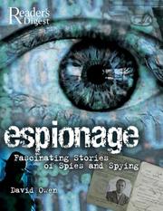 Cover of: Espionage by David Owen