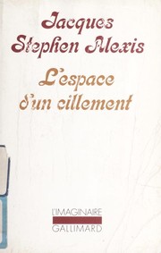 Cover of: L'espace d'un cillement by Jacques Stéphen Alexis