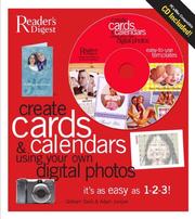 Cover of: Create Gift Cards and Calendars Using Your Own Digital Photos (with CD): It's as easy as 1-2-3!