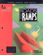 Cover of: MathScape: Seeing and Thinking Mathematically, Grade 8, Roads and Ramps, Student Guide