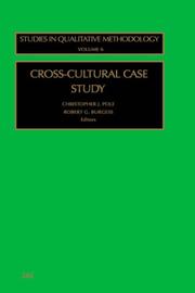 Cover of: Cross-Cultural Case Study (Studies in Qualitative Methodology)