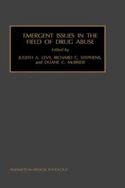 Cover of: Emergent Issues in the Field of Drug Abuse by 