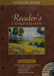 Cover of: Reader's Companion: Teaching Guide by Prentice-Hall, inc.