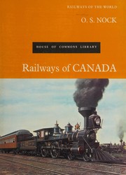 Cover of: Railways of Canada