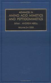 Cover of: Advances in Amino Acid Mimetics and Peptidomimetics, Volume 2 (Advances in Amino Acid Mimetics and Peptidomimetics)