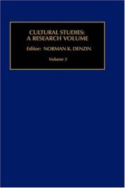 Cover of: Cultural Studies: A Research Annual, Volume 5