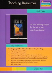 Cover of: Teaching Resources: Unit Two Short Stories by Prentice-Hall, inc.