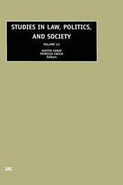 Cover of: Studies in Law, Politics and Society, Volume 22 (Studies in Law, Politics, and Society)