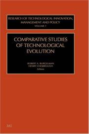 Cover of: Comparative Studies of Technological Evolution (Research on Technological Innovation, Management and Policy) by 