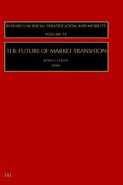 Cover of: The Future of Market Transition (Research in Social Stratification and Mobility)