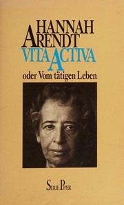 Cover of: Vita Activa by Hannah Arendt
