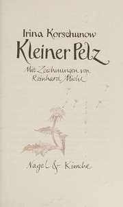Cover of: Kleiner Pelz by Irina Korschunow
