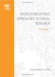 Cover of: Seeing is Believing? Approaches to Visual Research (Studies in Qualitative Methodology)