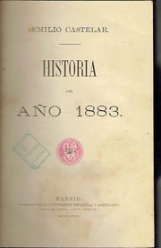 Historia del año 1883 by Emilio Castelar