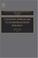 Cover of: Cognitive Approaches to Entreprenuership Research, Volume 6 (Advances in Entrepreneurship, Firm Emergence and Growth)