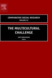 Cover of: The Multicultural Challenge, Volume 22 (Comparative Social Research)