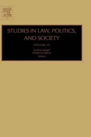 Cover of: Studies in Law, Politics and Society, Volume 33 (Studies in Law, Politics, and Society)