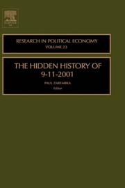 Cover of: The Hidden History of 9-11-2001, Volume 23 (Research in Political Economy) (Research in Political Economy)