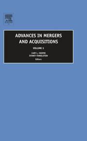 Cover of: Advances in Mergers and Acquisitions, Volume 5 (Advances in Mergers and Acquisitions) | 
