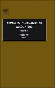 Cover of: Advances in Management Accounting | 
