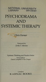 Psychodrama and systemic therapy by Chris Farmer