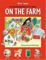 Cover of: The Amazing Giant Book Of First Words: On The Farm (Amazing Giant Book of First Words)