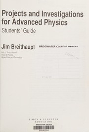 Projects and Investigations for Advanced Physics by Jim Breithaupt