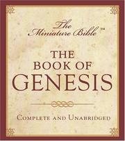 Cover of: The Book of Genesis (The Miniature Bible) by 