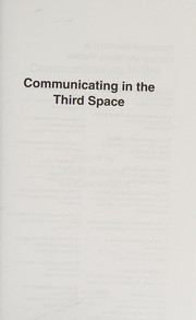 Cover of: Communicating in the Third Space by Karin  Ikas: Ge