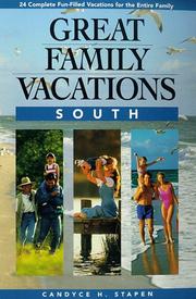 Cover of: Great family vacations. by Candyce H. Stapen