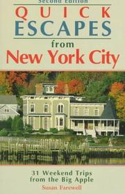 Cover of: Quick escapes from New York City by Susan Farewell
