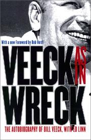Cover of: Veeck as in wreck by Bill Veeck