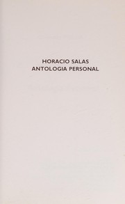 Cover of: Antología personal by Horacio Salas