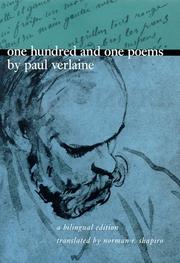 Cover of: One hundred and one poems by Paul Verlaine: a bilingual edition