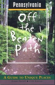 Cover of: Pennsylvania Off the Beaten Path: A Guide to Unique Places