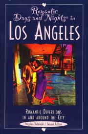 Cover of: Romantic Days and Nights in Los Angeles