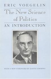 Cover of: The new science of politics