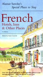 Cover of: Special Places to Stay French Hotels, Inns & Other Places