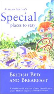 Cover of: Special Places to Stay British Bed & Breakfast