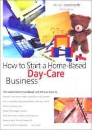 Cover of: How to Start a Home-Based Day Care Business, 3rd