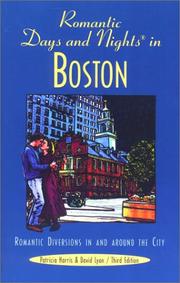 Cover of: Romantic days and nights in Boston by Patricia Harris