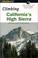 Cover of: Climbing California's High Sierra, 2nd