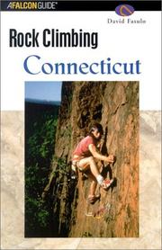 Cover of: Rock climbing Connecticut