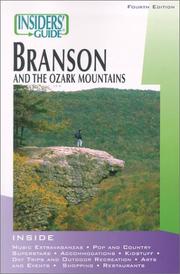 Cover of: Insiders' Guide to Branson and the Ozark Mountains, 4th