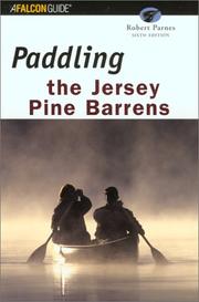 Cover of: Paddling the Jersey Pine Barrens