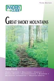 Cover of: Insiders' Guide to the Great Smoky Mountains, 3rd